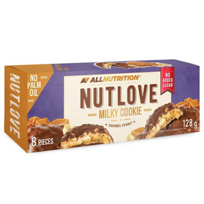 AllNutrition Nutlove Milky Cookie 128g Caramel Peanut