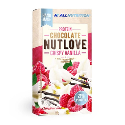 AllNutrition Protein Chocolate Nutlove 100g Crispy Vanilla