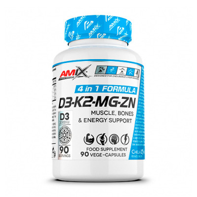 AMIX D3-K2-MG-Zn 90caps