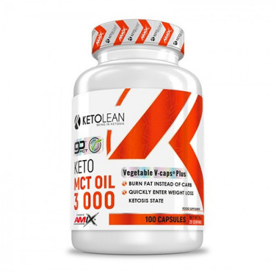 AMIX KetoLean Keto MCT Oil 3000mg 100vcaps