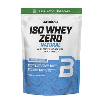 BioTech USA Iso Whey Zero Natural 1000g