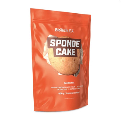 BioTech USA Sponge Cake Baking mix 600g