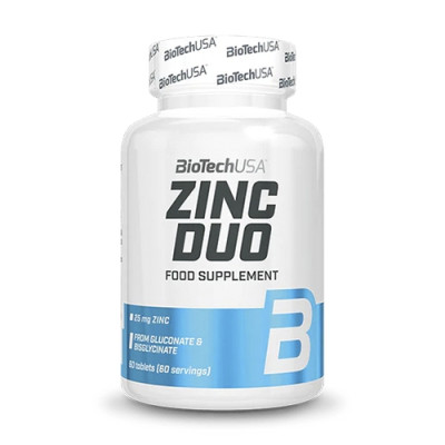 BioTech USA Zinc Duo 60tabs