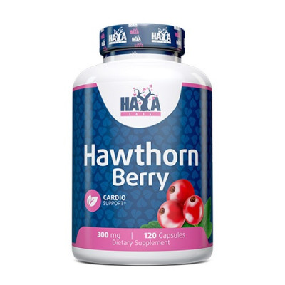 Haya Labs Hawthorn Berry 300mg 120caps (Parim enne: 02.2024)