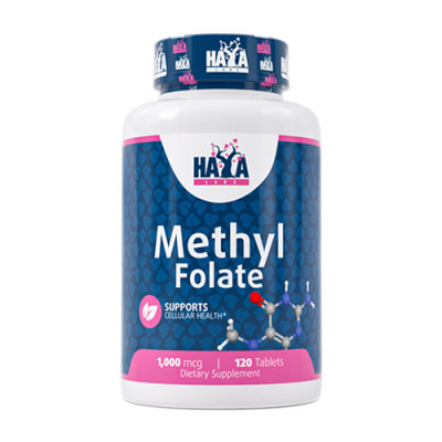 Haya Labs Methyl Folate 1000mcg 120tabs