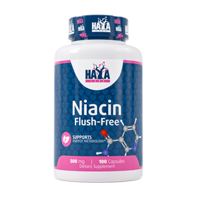 Haya Labs Niacin Flush-Free 500mg 100caps