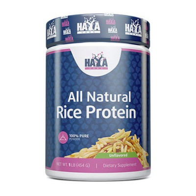 Haya Labs 100% All Natural Rice Protein 454g - Unflavored