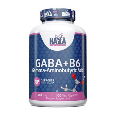Haya Labs GABA+B6 100vcaps