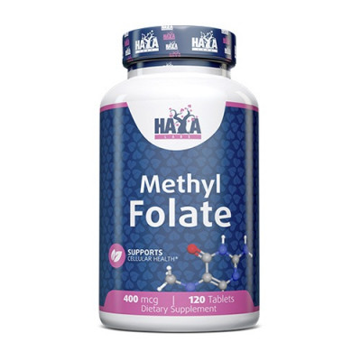 Haya Labs Methyl Folate 400mcg 120tabs