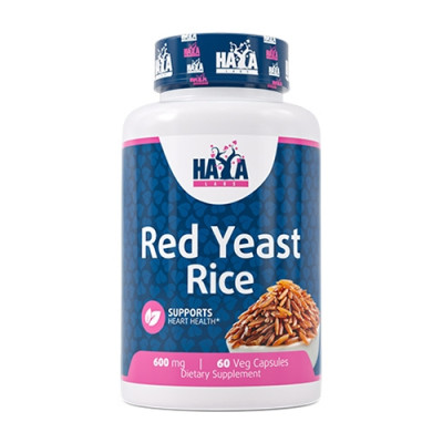 Haya Labs Red Yeast Rice 600mg 60vcaps