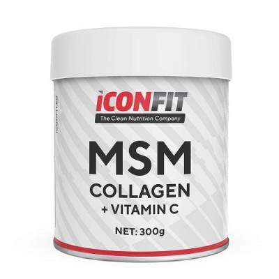 ICONFIT MSM Collagen + Vitamin C, 300g