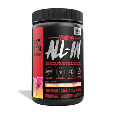 Mutant Madness All-In pre-workout 504g