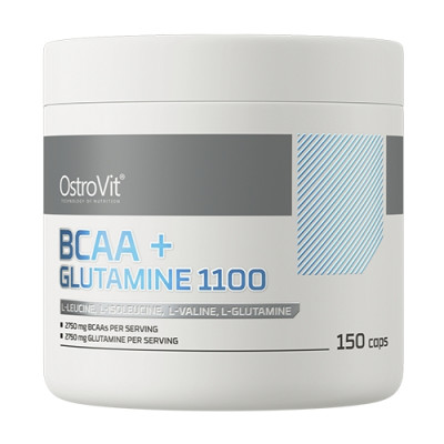 OstroVit BCAA + Glutamine 1100mg 150caps