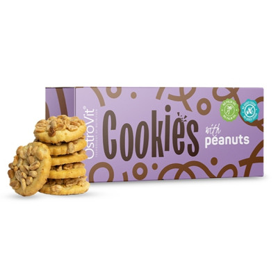 OstroVit Cookies with Peanuts 125g
