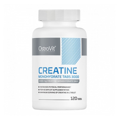 OstroVit Creatine Monohydrate 3000mg 120tabs