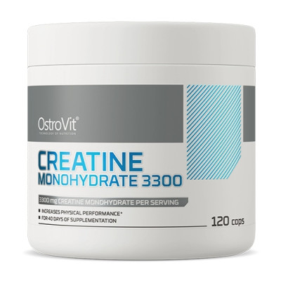 OstroVit Creatine Monohydrate 3300 120caps