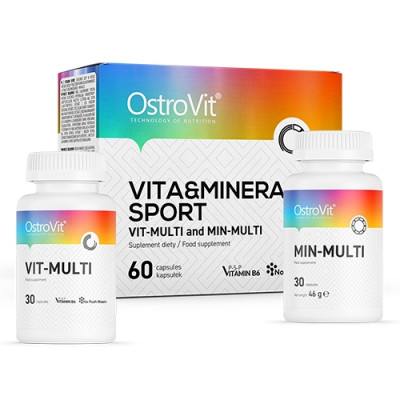 OstroVit VITA&MINERALS Sport 60caps