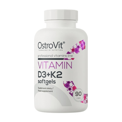OstroVit Vitamin D3 + K2 90 softgels