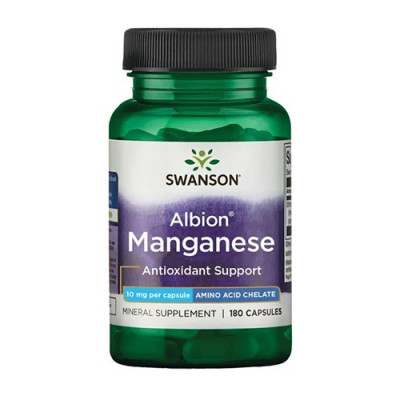 Swanson Albion Manganese 10mg 180caps