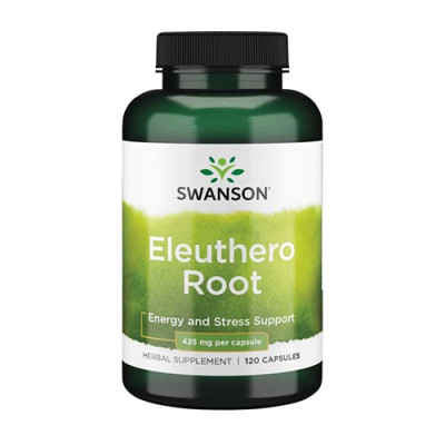 Swanson Eleuthero Root 425mg 120caps