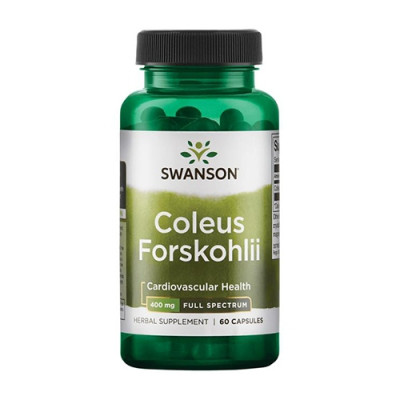 Swanson Full Spectrum Coleus Forskohlii 400mg 60caps