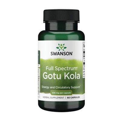 Swanson Full Spectrum Gotu Kola 435mg 60caps