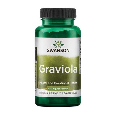 Swanson Graviola 530mg 60caps