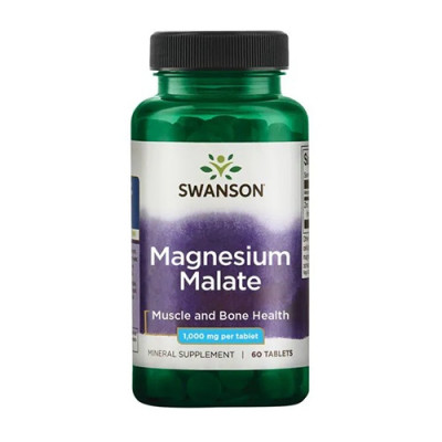 Swanson Magnesium Malate 60tabs