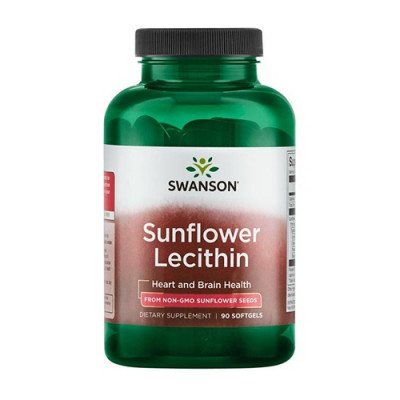 Swanson Sunflower Lecithin 1200mg 90 softgels