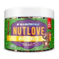 AllNutrition Nutlove Whole Nuts 300g Hazelnut in Dark, Milk and White Chocolate
