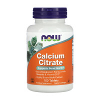 Now Foods Calcium Citrate 100tabs