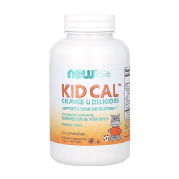 Now Foods KID Cal 100tabs (chewable) Orange