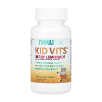 Now Foods KID Vits 120tabs (chewable) Berry Lemonade
