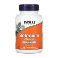 Now Foods Selenium 200mcg 180vcaps