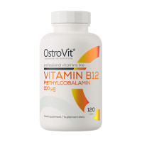 OstroVit Vitamiin B12 Metüülkobalamiin 100µg 120tabs