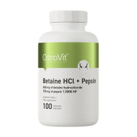 OstroVit Betaine HCl + Pepsin 100caps