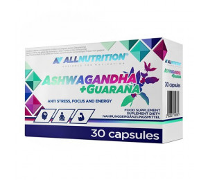AllNutrition Ashwagandha + Guarana 30caps