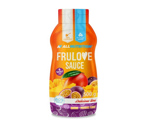 AllNutrition Frulove Sauce 500g Mango Passion Fruit  (Parim enne: 07.2023)