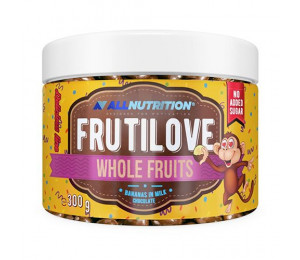 AllNutrition Frutilove Whole Fruits Bananas In Milk Chocolate 300g (Parim enne: 02.2022)
