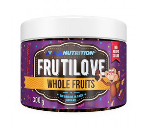 AllNutrition Frutilove Whole Fruits 300g Big Raisins in Dark Chocolate (Parim enne: 02.2022)