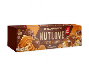 AllNutrition NutLove Protein Pralines 48g Milk Choco Peanut