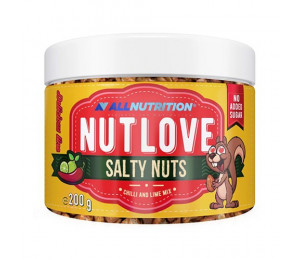AllNutrition Nutlove Salty Nuts 200g Chilli and Lime Mix (Parim enne: 07.2022)