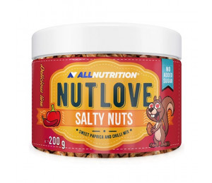 AllNutrition Nutlove Salty Nuts 200g Sweet Paprica and Chilli Mix (Parim enne: 07.2022)
