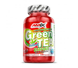 AMIX Green TEA Extract with Vitamin C 100caps