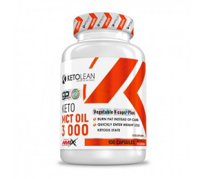 AMIX KetoLean Keto MCT Oil 3000mg 100vcaps