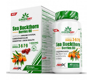 AMIX Sea Buckthorn Berries Oil 60 softgels (Parim enne: 01.2025)