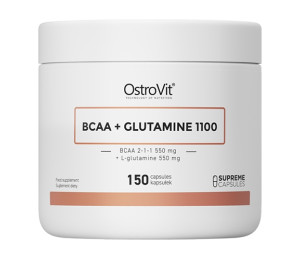 OstroVit BCAA + Glutamine 1100mg 150caps