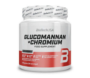 BioTech USA Glucomannan + Chromium 225g (Parim enne: 03.2025)