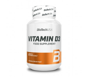 Biotech USA Vitamin D3 2000IU 120tabs