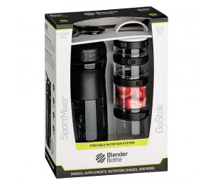 BlenderBottle ComboPak SportMixer GoStak